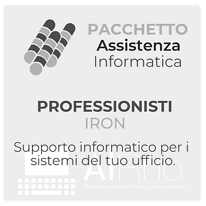 Pacchetto PROFESSIONISTI IRON - Assistenza informatica