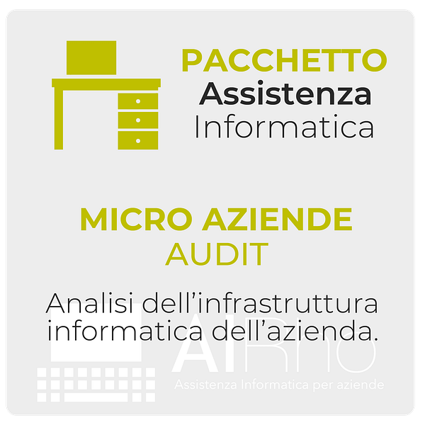 Pacchetto Micro Aziende AUDIT
