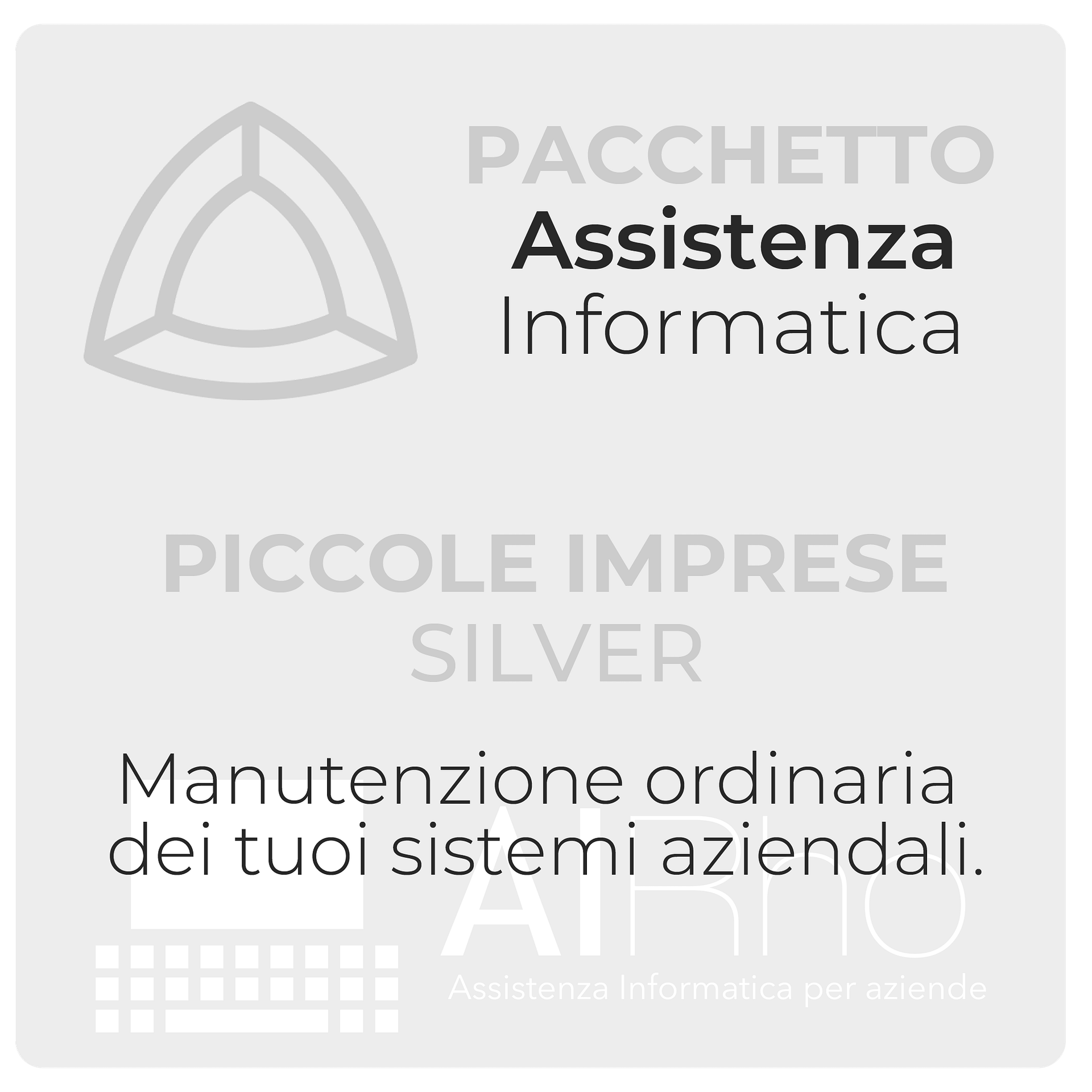 Pacchetto Piccole Imprese SILVER – Assistenza Informatica